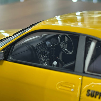 Ignition Model 1:18 Resin Nissan Skyline GT-R R33 Pandem Yellow - premium collector scale model