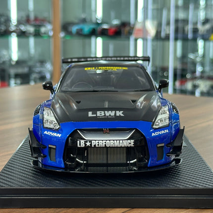 1/18 Resin Ignition Model LB-WORKS Nissan GT-R R35 – Type 2 Blue🚨 - scale model collectible piece