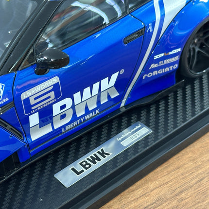 1/18 Resin Ignition Model LB-WORKS Nissan GT-R R35 – Type 2 Blue🚨 - detailed die-cast style model