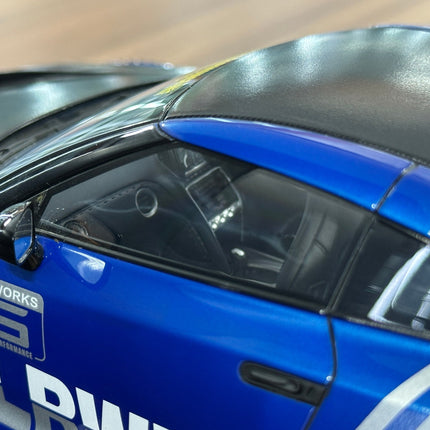 1/18 Resin Ignition Model LB-WORKS Nissan GT-R R35 – Type 2 Blue🚨 - showroom-quality model replica