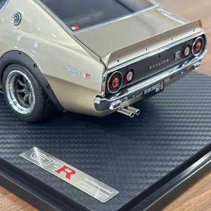 Ignition Model Nissan Skyline 2000 GT-R KPGC110 1/18 Resin Silver - collector edition scale model