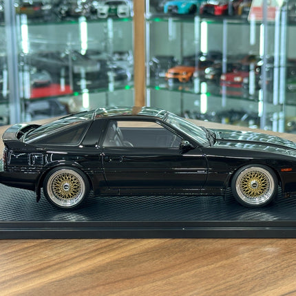 Ignition Model Toyota Supra 3.0 GT LIMITED MA70 1:18 Resin Black - collectible scale model car