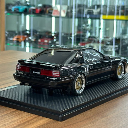 Ignition Model Toyota Supra 3.0 GT LIMITED MA70 1:18 Resin Black - fine detailed model replica