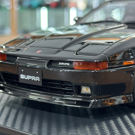 Ignition Model Toyota Supra 3.0 GT LIMITED MA70 1:18 Resin Black - showroom-quality model replica