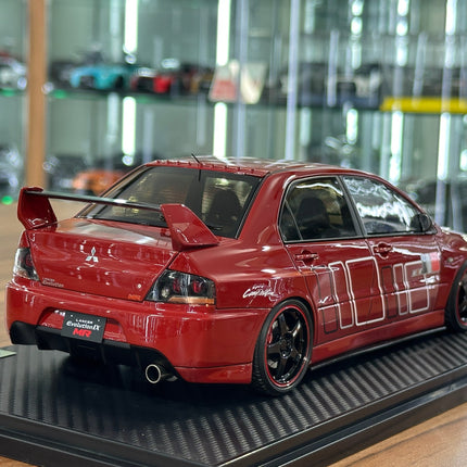 Ignition Model Mitsubishi Lancer Evolution IX MR 1/18 Resin Red - premium collector scale model
