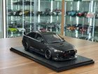 Ignition Model 1:18 Resin Mitsubishi Lancer Evolution X CZ4A Matte Black - detailed collector display model