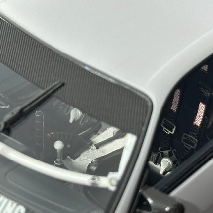 Ignition Model Nissan Skyline GT-R BCNR33 Pandem 1:18 Resin Matte Gray - premium collector scale model