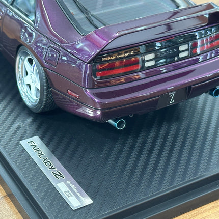 Ignition Model 1/18 Nissan Fairlady Z Z32 2+2 Resin Model Purple - showroom-quality model replica