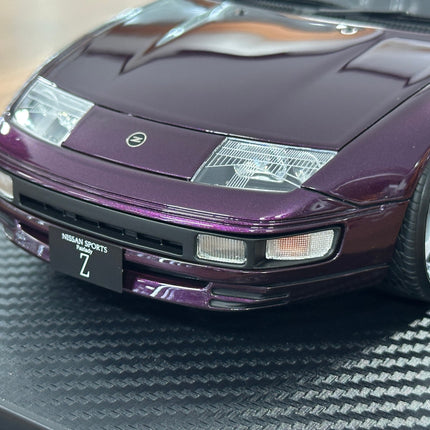 Ignition Model 1/18 Nissan Fairlady Z Z32 2+2 Resin Model Purple - collector edition scale model