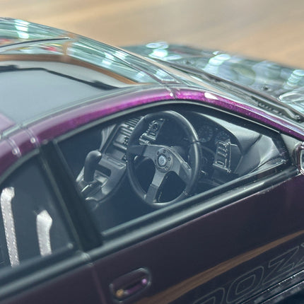 Ignition Model 1/18 Nissan Fairlady Z Z32 2+2 Resin Model Purple - scale model for display