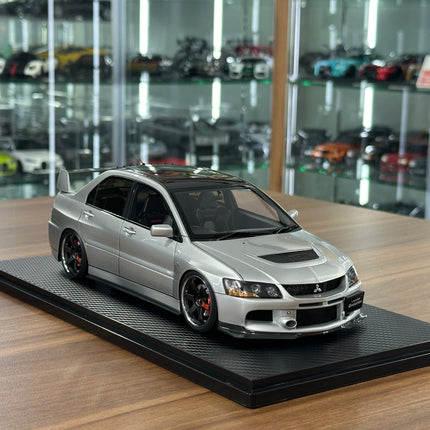 Ignition Model 1:18 Resin Mitsubishi Lancer Evolution IX CT9A Silver - detailed collector display model
