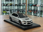 Ignition Model 1:18 Resin Mitsubishi Lancer Evolution IX CT9A Silver - detailed collector display model