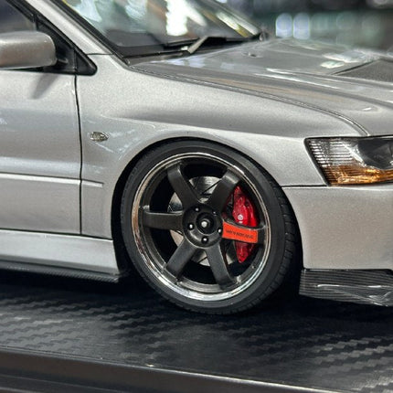 Ignition Model 1:18 Resin Mitsubishi Lancer Evolution IX CT9A Silver - collector edition scale model