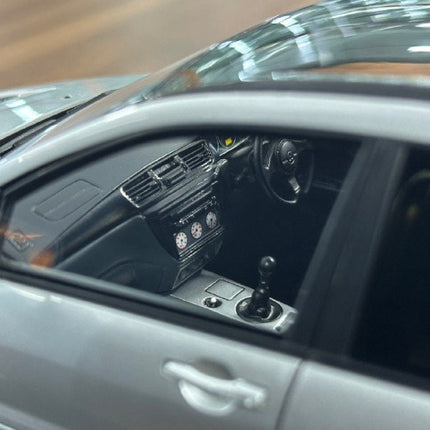 Ignition Model 1:18 Resin Mitsubishi Lancer Evolution IX CT9A Silver - showroom-quality model replica