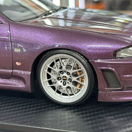Ignition Model 1:18 Resin Nissan Skyline GT-R BCNR33 Midnight Purple - collector edition scale model