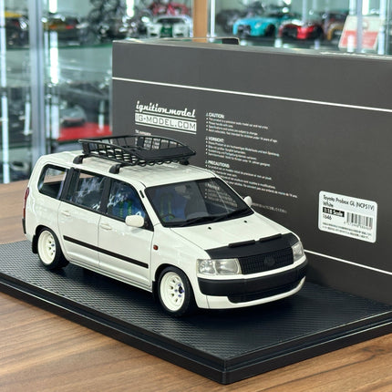 Ignition Model 1:18 Toyota Probox GL NCP51V White Resin - scale model collectible piece