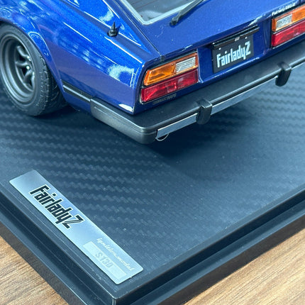 Ignition Model 1:18 Nissan Fairlady Z S130 Blue Metallic Resin Model - collector edition scale model