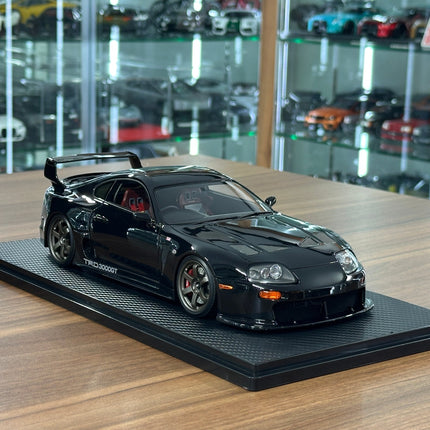 Ignition Model 1:18 Toyota Supra A80 TRD 3000GT Resin Black - detailed collector display model