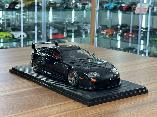 Ignition Model 1:18 Toyota Supra A80 TRD 3000GT Resin Black - detailed collector display model