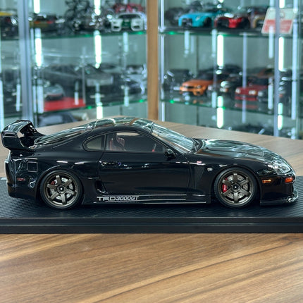 Ignition Model 1:18 Toyota Supra A80 TRD 3000GT Resin Black - collectible scale model car