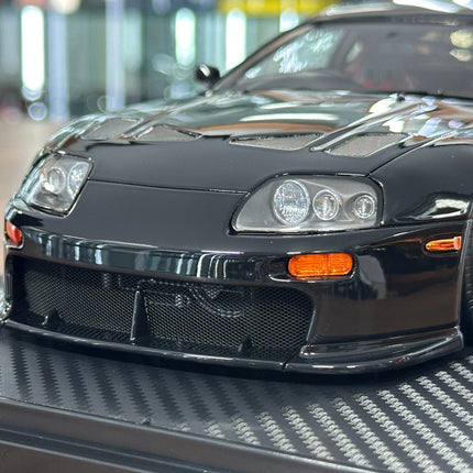 Ignition Model 1:18 Toyota Supra A80 TRD 3000GT Resin Black - scale model collectible piece