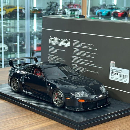 Ignition Model 1:18 Toyota Supra A80 TRD 3000GT Resin Black - hand-finished display model
