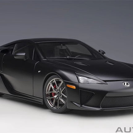 AutoArt Lexus LFA ABS Black 1:18 Diecast Model Car - collectible scale model car