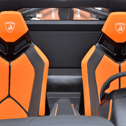AutoArt Lamborghini Aventador SVJ Orange 1:18 Diecast Model Car - detailed collectible replica