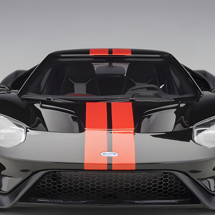 AutoArt Ford GT 2017 Black 1:18 Diecast Model Car - showroom-quality model replica