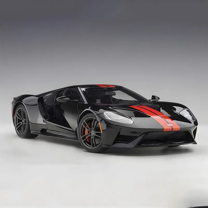 AutoArt Ford GT 2017 Black 1:18 Diecast Model Car - collectible scale model car
