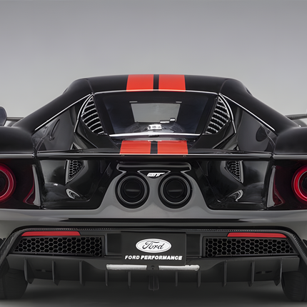 AutoArt Ford GT 2017 Black 1:18 Diecast Model Car - scale model collectible piece