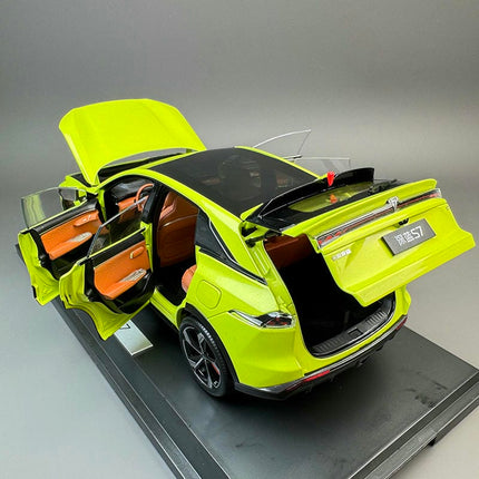 Original Changan S7 Deep Blue 1:18 Diecast Model Car - collector edition scale model