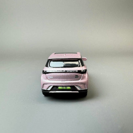 YX Car Model BYD Dolphin 1:64 Diecast Model Car - fine detailed model replica