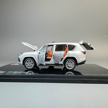 LCD Model Lexus LX600 Silver 1:43 Diecast Model Car - detailed die-cast style model