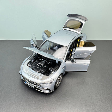 Norev Mercedes-Benz AMG GT63 4MATIC 2021 Silver 1:18 Diecast Model Car - premium collector scale model