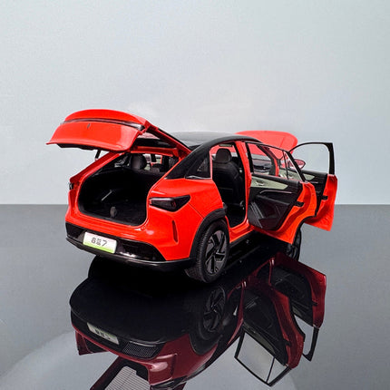 Ruilan 7 Red 1:18 Diecast Model Car - premium collector scale model