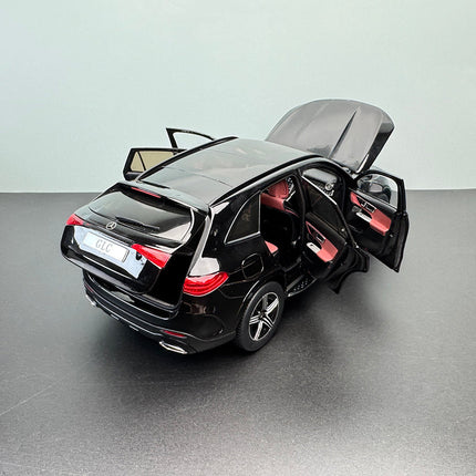 iScale Mercedes-Benz GLC X254 Gloss Black 1:18 Diecast Model Car - scale model for display