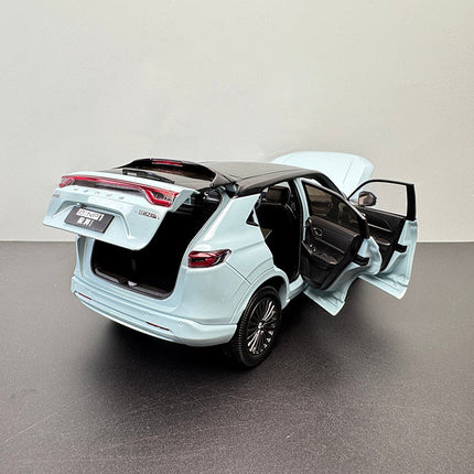 Original Model Honda Stylish Flame Blue 1:18 Diecast Model Car - scale model for display
