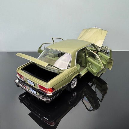 Norev Mercedes-Benz 450SEL Light Green 1:18 Diecast Model Car - detailed die-cast style model