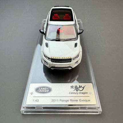 Century Dragon Land Rover Evoque 1:43 Diecast Model Car - showroom-quality model replica