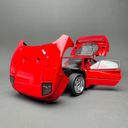 Montage Ferrari F40 Standard Red 1:18 Diecast Model Car - scale model for display