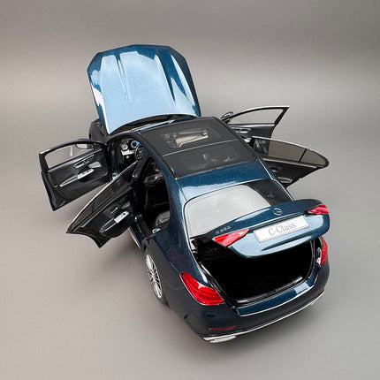 YX Car Model Mercedes-Benz C-Class C260 1:18 Diecast Model Car - premium collector scale model