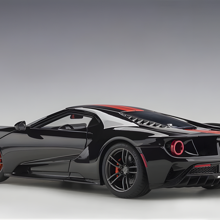 AutoArt Ford GT 2017 Black 1:18 Diecast Model Car - detailed die-cast style model