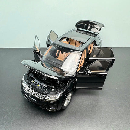 Whelart Land Rover Range Rover Sport Black 1:18 Diecast Model Car - scale model for display