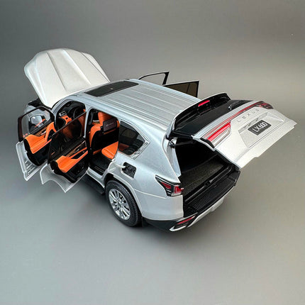 LCD Model Lexus LX600 1:18 Diecast Model Car - hand-finished display model