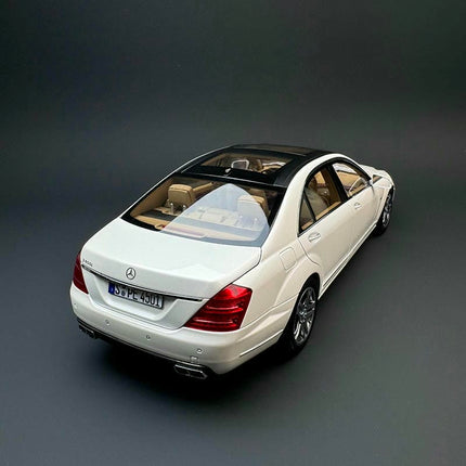 MH Mercedes-Benz S600L W221 1:18 Diecast Model Car - scale model for display