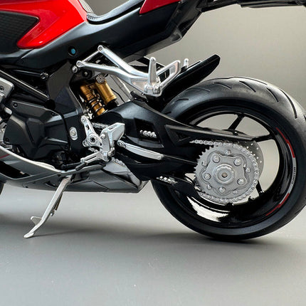 Qianjiang SRK 921RR Red Motorcycle 1:9 Diecast Model Motorcycle - showroom-quality model replica