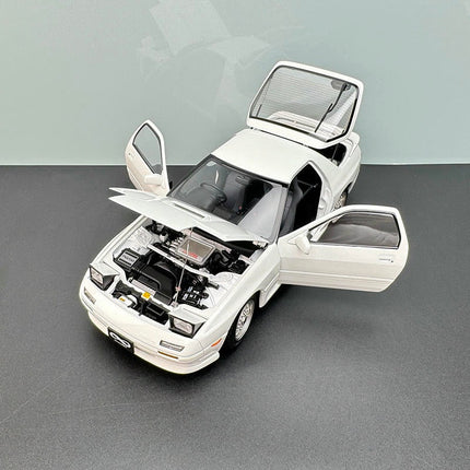 Whelart Mazda RX-7 FC3S White Unlimited Edition 1:18 Diecast Model Car - scale model for display