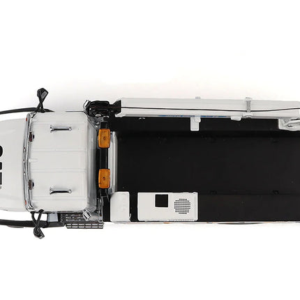 CAT Caterpillar CT660 Auto-Crane Titan 85 Truck with Miller EnPak White "Transport Series" 1/50 Diecast Model by Diecast Masters