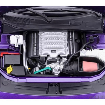 AutoArt Dodge Challenger SRT 2023 Purple 1:18 Diecast Model Car - showroom-quality model replica